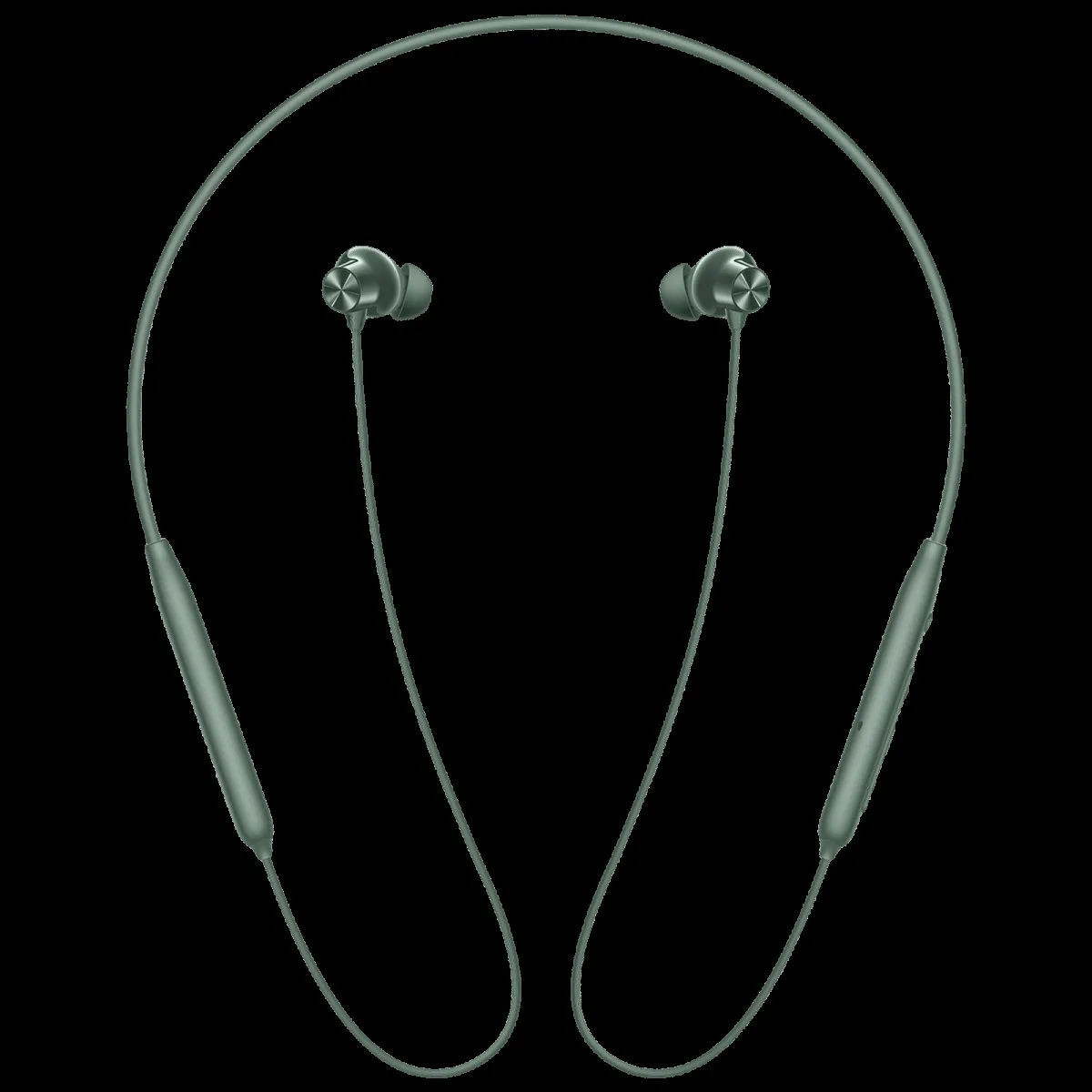 OnePlus Bullets Wireless Z2 E306A Neckband with Active Noise Cancellation (IP55 Water Resistant, Upto 28 Hours Playback, Grand Green)