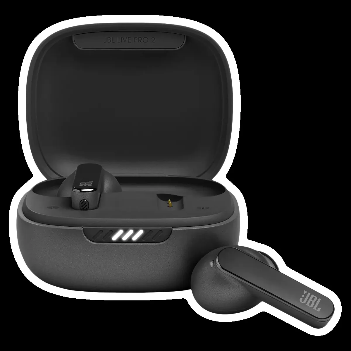 JBL Live Pro 2 TWS Earbuds with Adaptive Noise Cancellation (IPX5 Water Resistant, 40 Hours Playback, Black)
