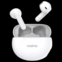 realme Buds T01 TWS Earbuds with AI ENC Noise Cancellation (IPX4 Water Resistant, Google Fast Pair, White)
