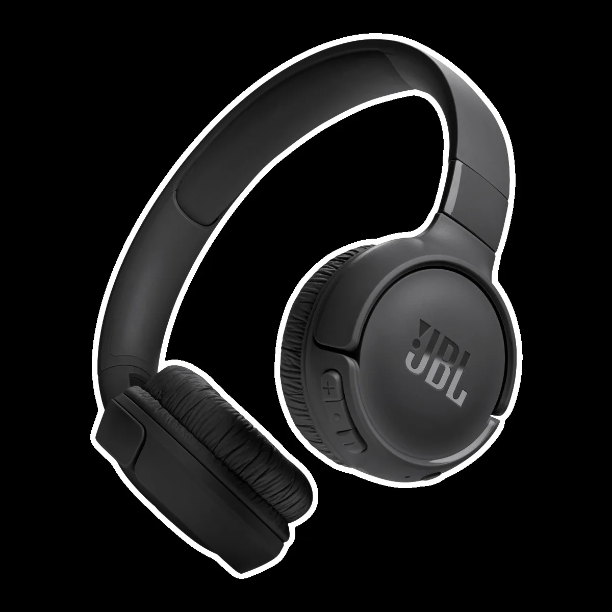 JBL Tune 520BT Bluetooth Headphone with Mic (Pure Bass Sound, On Ear, Black)