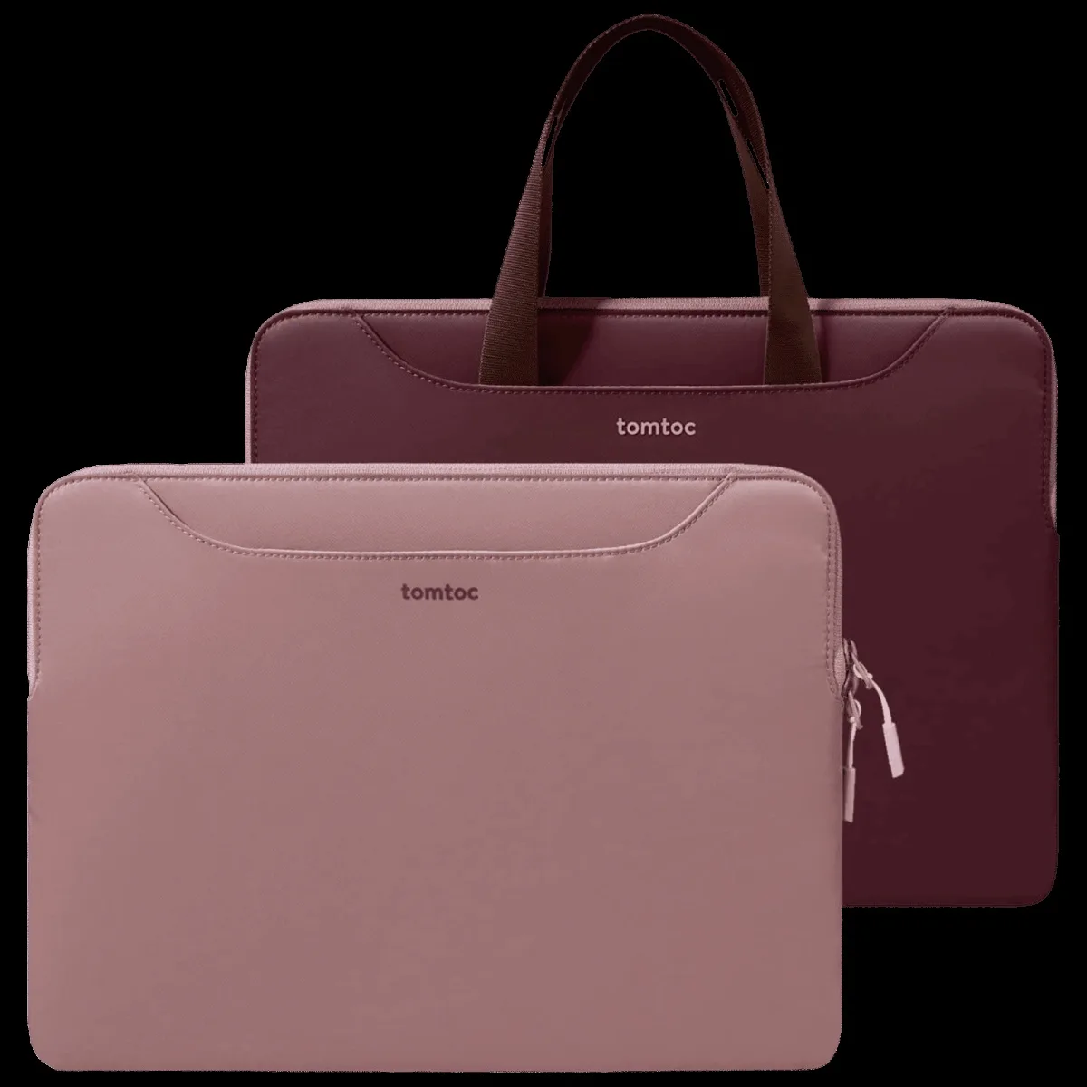 tomtoc A21 Laptop Sleeve for 14 Inch Laptop (Robust Protection, Raspberry)