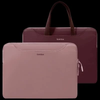 tomtoc A21 Laptop Sleeve for 14 Inch Laptop (Robust Protection, Raspberry)