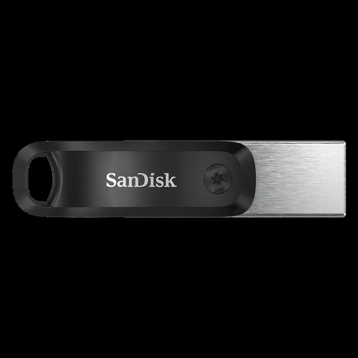 SanDisk iXpand 64GB USB Type A (3.0) Pen Drive (Dual-Purpose Swivel with Keyring Hole, Black)