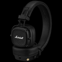 Marshall Major V Bluetooth Headphone with Mic (Upto 100 Hours Playback, On Ear, Black)