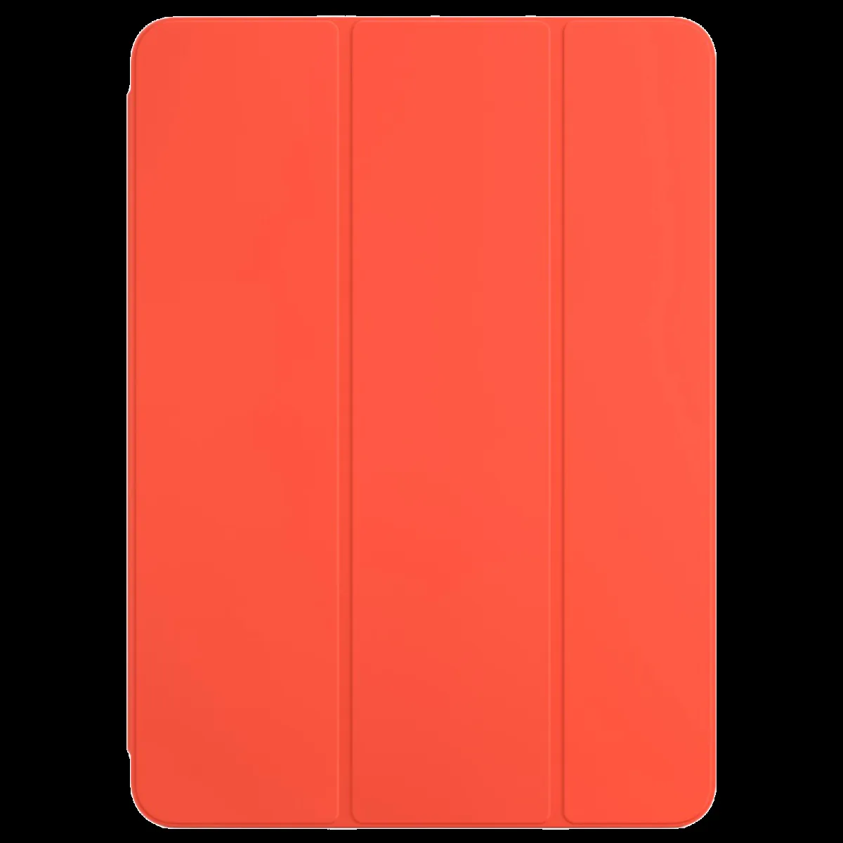 Apple Smart Polyurethane Folio Case for Apple iPad Air (4th & 5th Gen) 10.9 Inch (Automatically Wakes, Electric Orange)