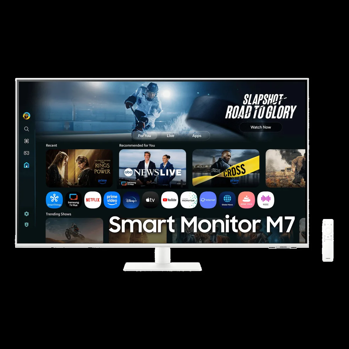SAMSUNG M7 108 cm (43 inch) 4K Ultra HD VA Panel Ultra Wide Monitor with AI Picture Optimizer