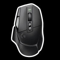 logitech G502 X Rechargeable Wireless Optical Gaming Mouse (25600 DPI Adjustable, Dual-Mode Scroll Wheel, Black)