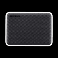 TOSHIBA Canvio Advance 2TB USB Type-A (3.0) Portable Hard Disk Drive (Auto-Backup Software, Black)