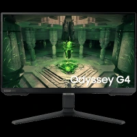 SAMSUNG Odyssey G4 63.5 cm (25 inch) Full HD IPS Panel Height Adjustable Gaming Monitor with AMD Free Sync Premium