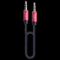 Brilyant Rugged 3.5mm Stereo to 3.5mm Stereo 9.8 Feet (3M) Cable (Gold Plated Connector, Black)