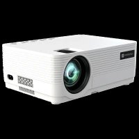 PORTRONICS Beem 420 Full HD LED Projector with Remote (3200 Lumens, Bluetooth, White)