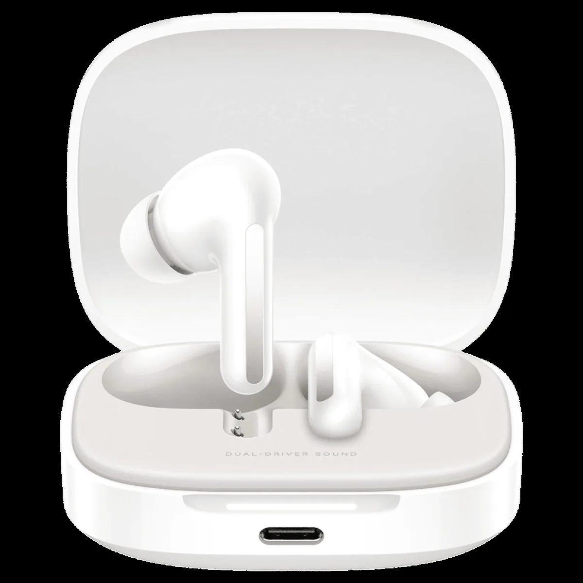 Redmi Buds 6 BHR9256IN TWS Earbuds with Active Noise Cancellation (IP54 Water Resistant, Fast Charging, Titan White)