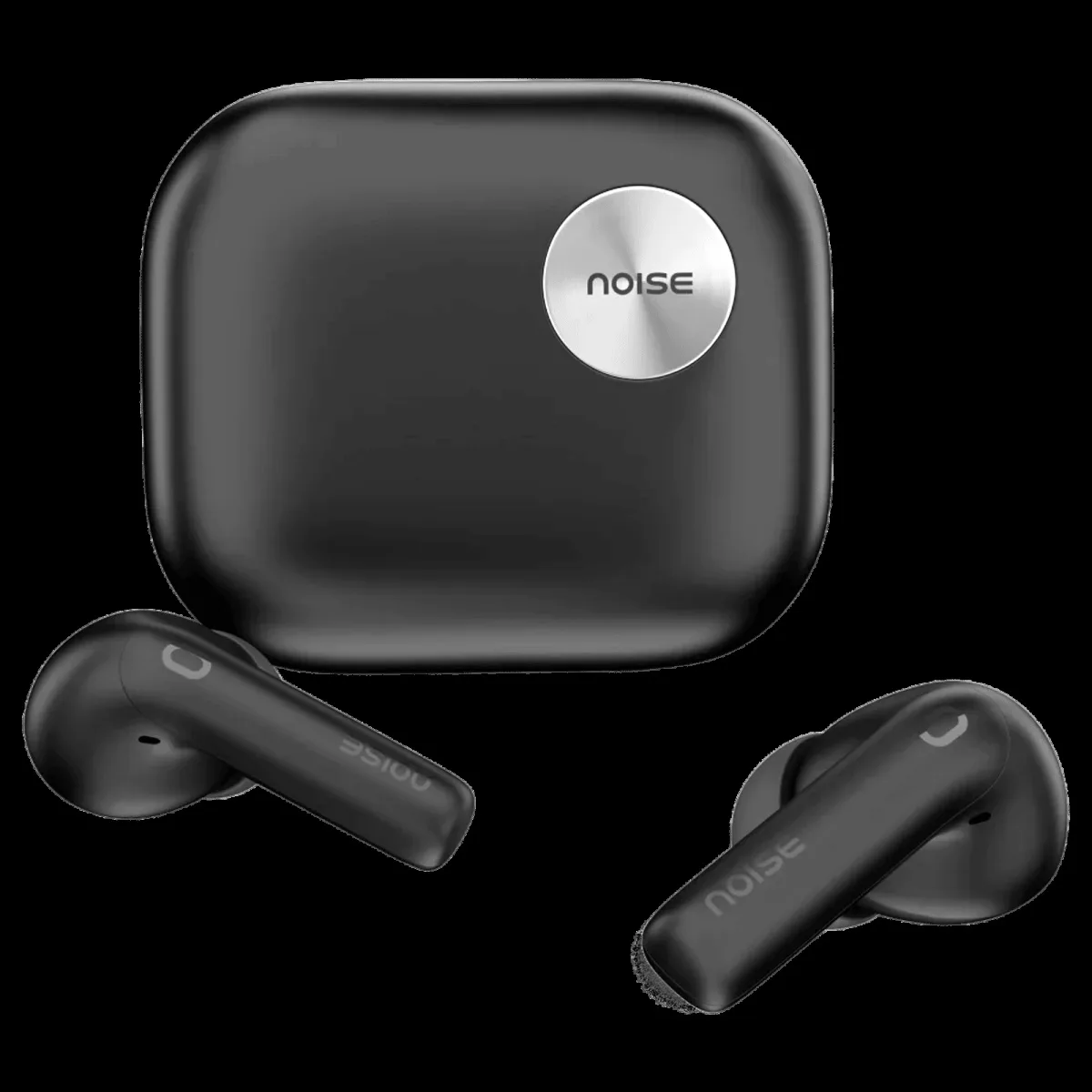 noise Air Buds 6 TWS Earbuds with Active Noise Cancellation (IPX5 Water Resistant, Google Fast Pairing, Charcoal Black)