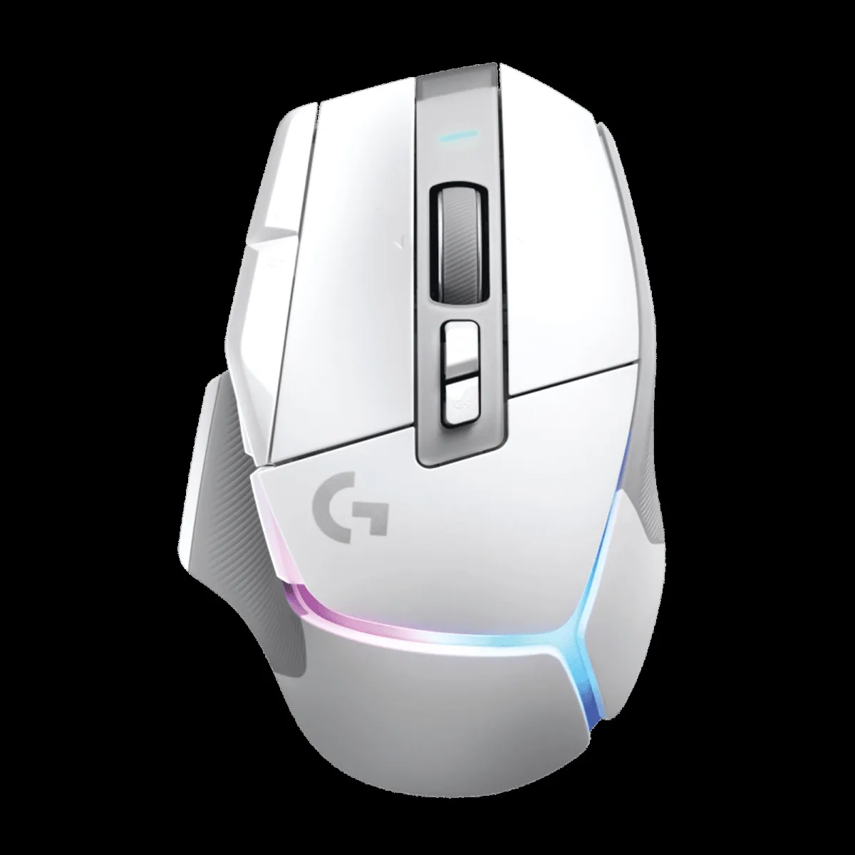 logitech G502 X Plus Rechargeable Wireless Optical Gaming Mouse (25600 DPI(Adjustable), Dual-Mode Scroll Wheel, White)