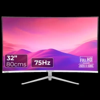 ZEBRONICS MT94 80 cm (32 inch) Full HD LED Ultra Slim Curved Gaming Monitor with Built-in Speaker