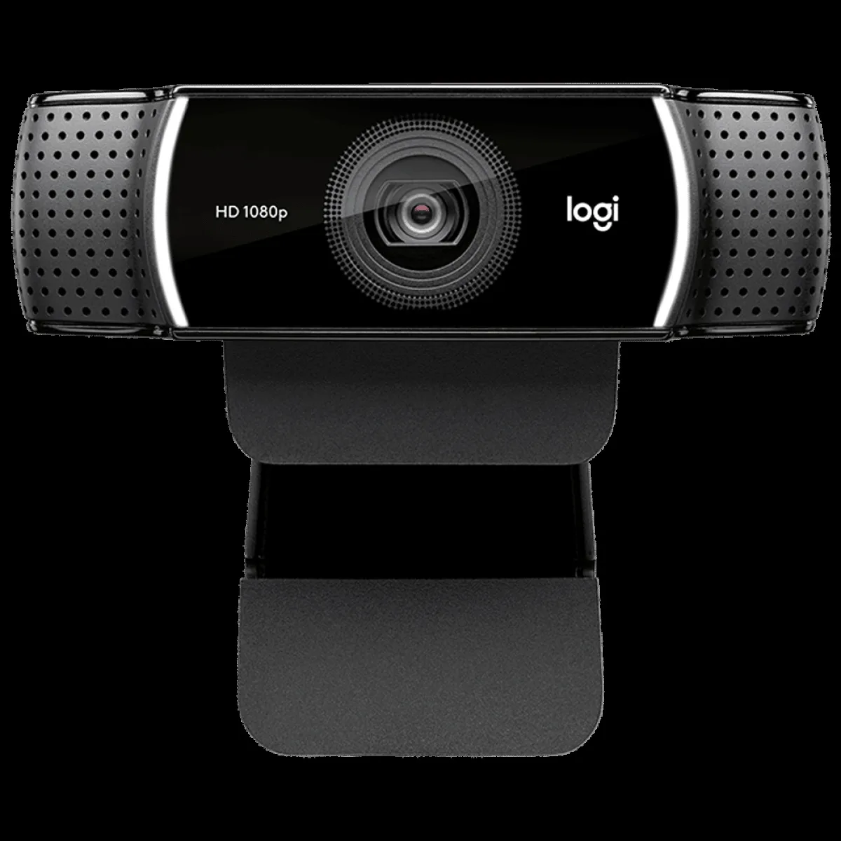 logitech C922 Pro USB 1080p Web Cam (Automatic Low Light Correction, 960-001090, Black)