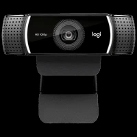 logitech C922 Pro USB 1080p Web Cam (Automatic Low Light Correction, 960-001090, Black)