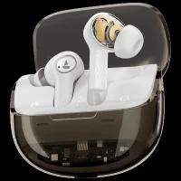 boAt Nirvana Crystl TWS Earbuds with Active Noise Cancellation (IPX4 Water Resistant, 60ms Low Latency, White Lustre)