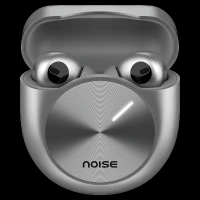 noise Master Buds AUD-HDPHN-MASTERBUDS TWS Earbuds with Adaptive Noise Cancellation (Water Resistant, Immersive Spatial Audio, Silver)