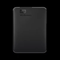 WD Elements 5TB USB Type-A (3.0, 3.2) Portable Hard Disk Drive (Effortless Expandability, Black)