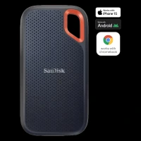 SanDisk Extreme 4TB USB Type-C (3.2) Portable Solid State Drive (IP65 Water and Dust Resistance, Black)