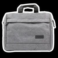 GRIPP Cello Slim Fabric, TPU Laptop Sleeve for 13.3 & 14 Inch Laptop (Water Repellent, Grey)