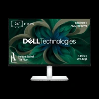 DELL Plus 60.45 cm (24 inch) Full HD IPS Panel Height Adjustable Monitor with TUV Rheinland 4-Star Eye Comfort
