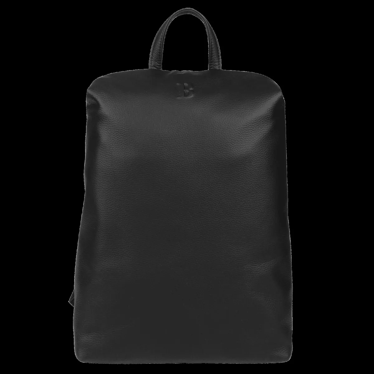 BESTTO PU Leather Laptop Backpack for 14 Inch Laptop (17.6 L, Adjustable Shoulder Strap, Black)