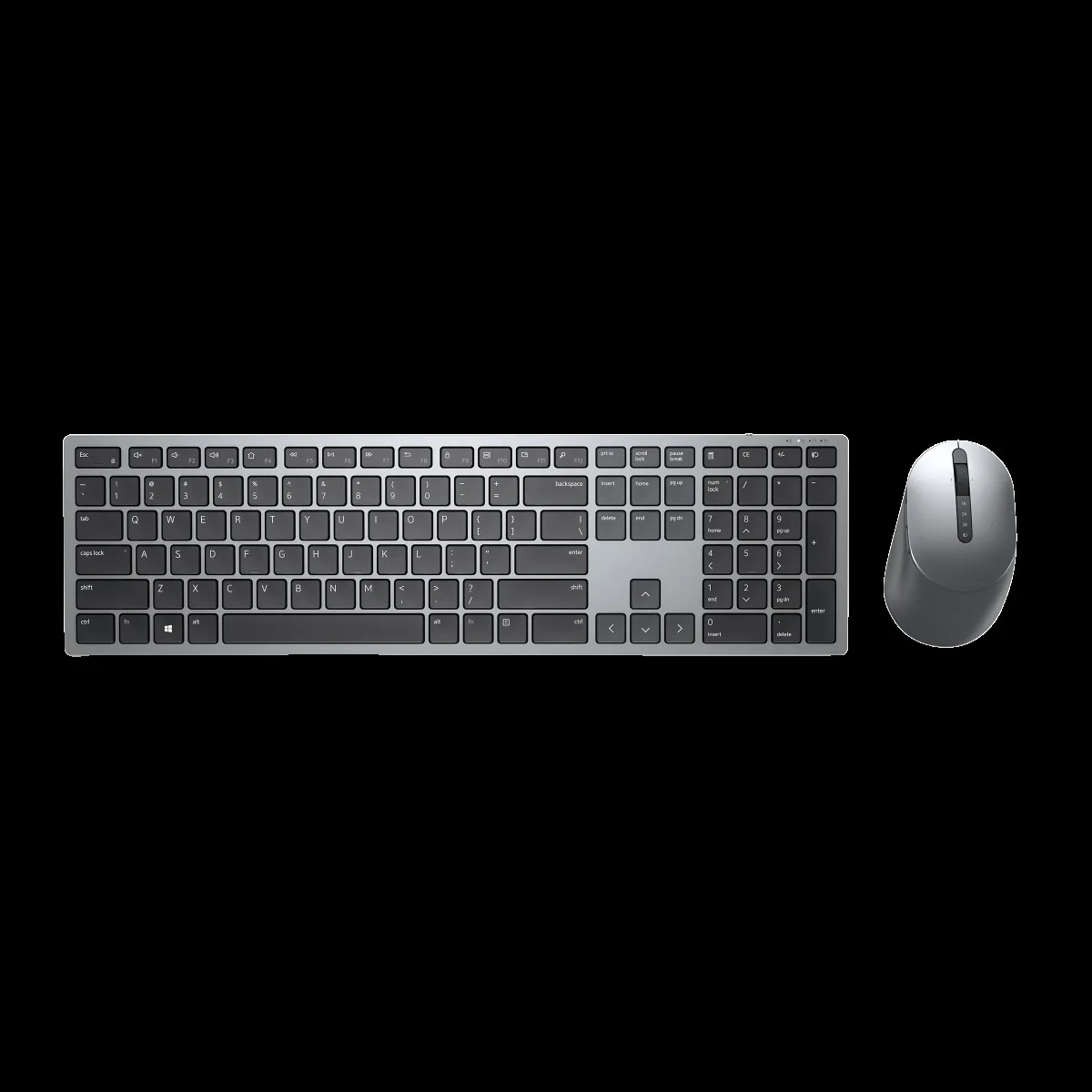 DELL KM7321W Wireless Keyboard & Mouse Combo (4000 DPI Adjustable, Flexible Multi-Tasking, Titan grey)