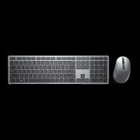 DELL KM7321W Wireless Keyboard & Mouse Combo (4000 DPI Adjustable, Flexible Multi-Tasking, Titan grey)