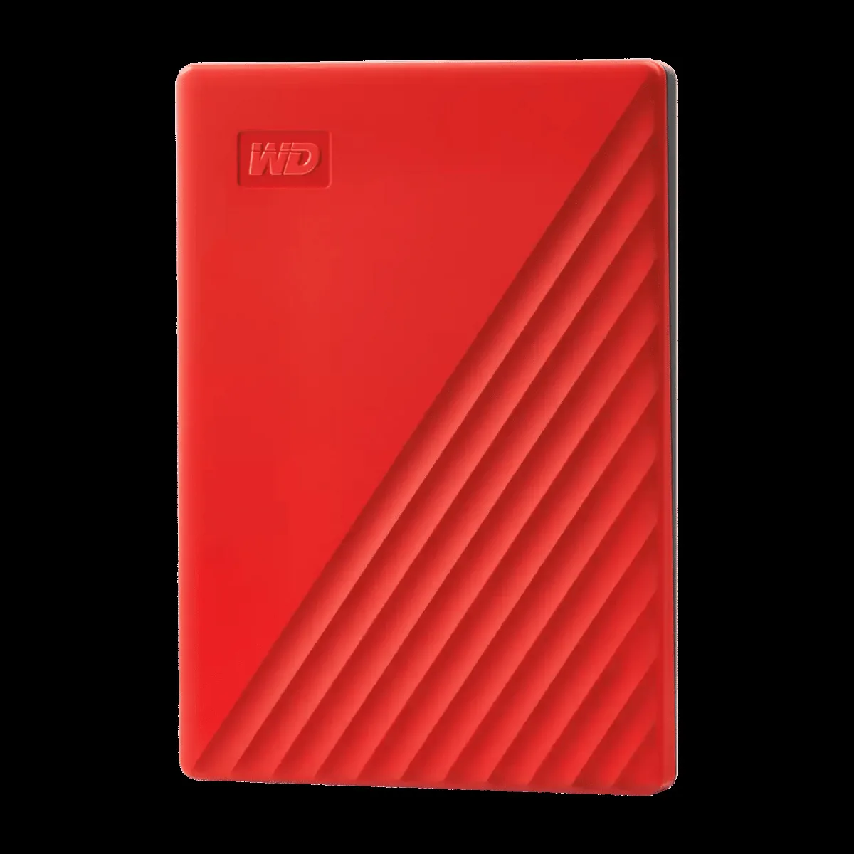 Western Digital My Passport 2TB USB (3.2) Portable Hard Disk Drive (Automatic Backup, Red)