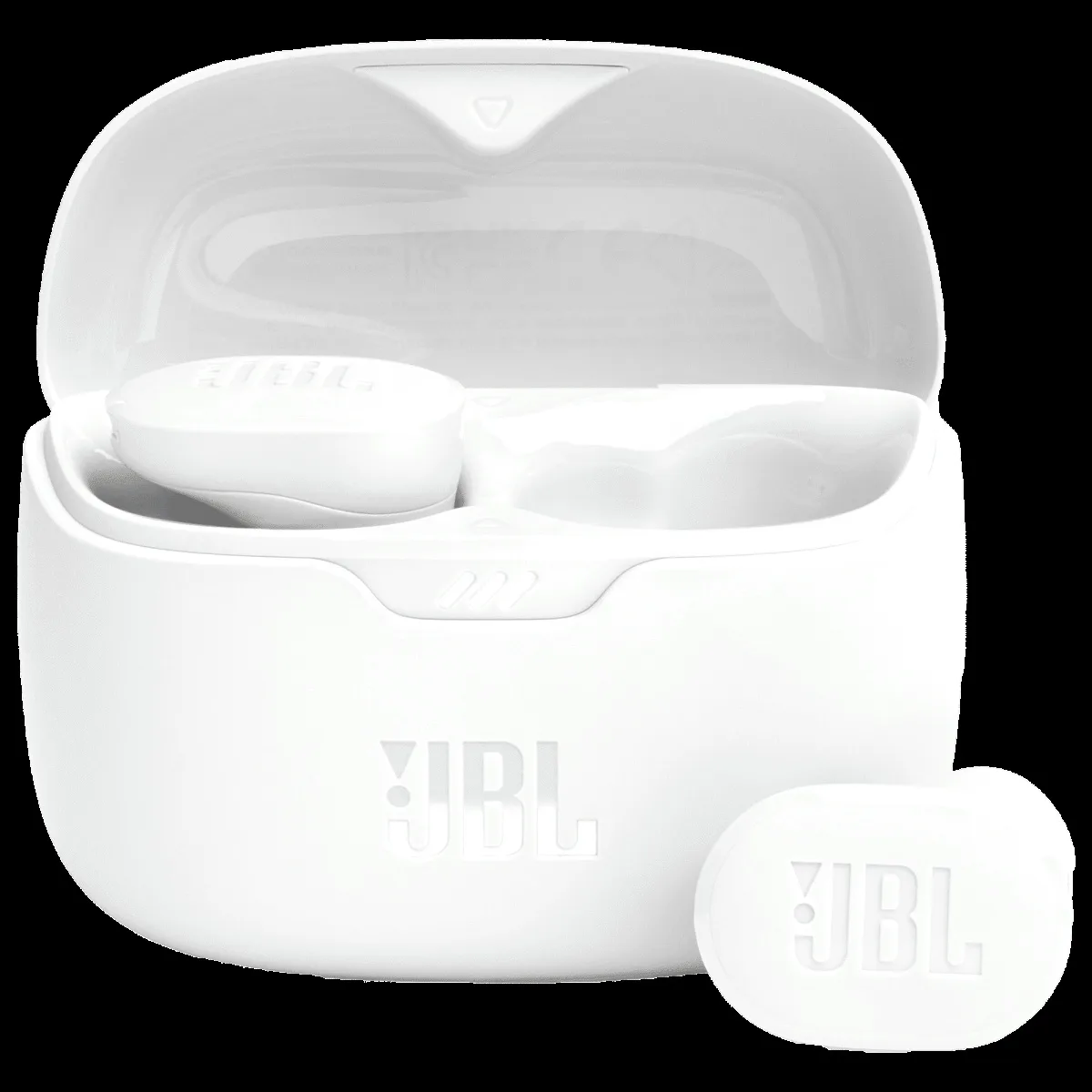 JBL Tune Buds JBLTBUDSWHT TWS Earbuds with Active Noise Cancellation (IP54 Water Resistance, Pure Bass Sound, White)