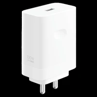 OnePlus 100W Type A SUPERVOOC Power Adapter (Adapter Only, Multi-Layers of Protection, White)