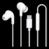 Xiaomi BHR8929IN Wired Earphone with Mic (USB Type-C Connector, In Ear, White)