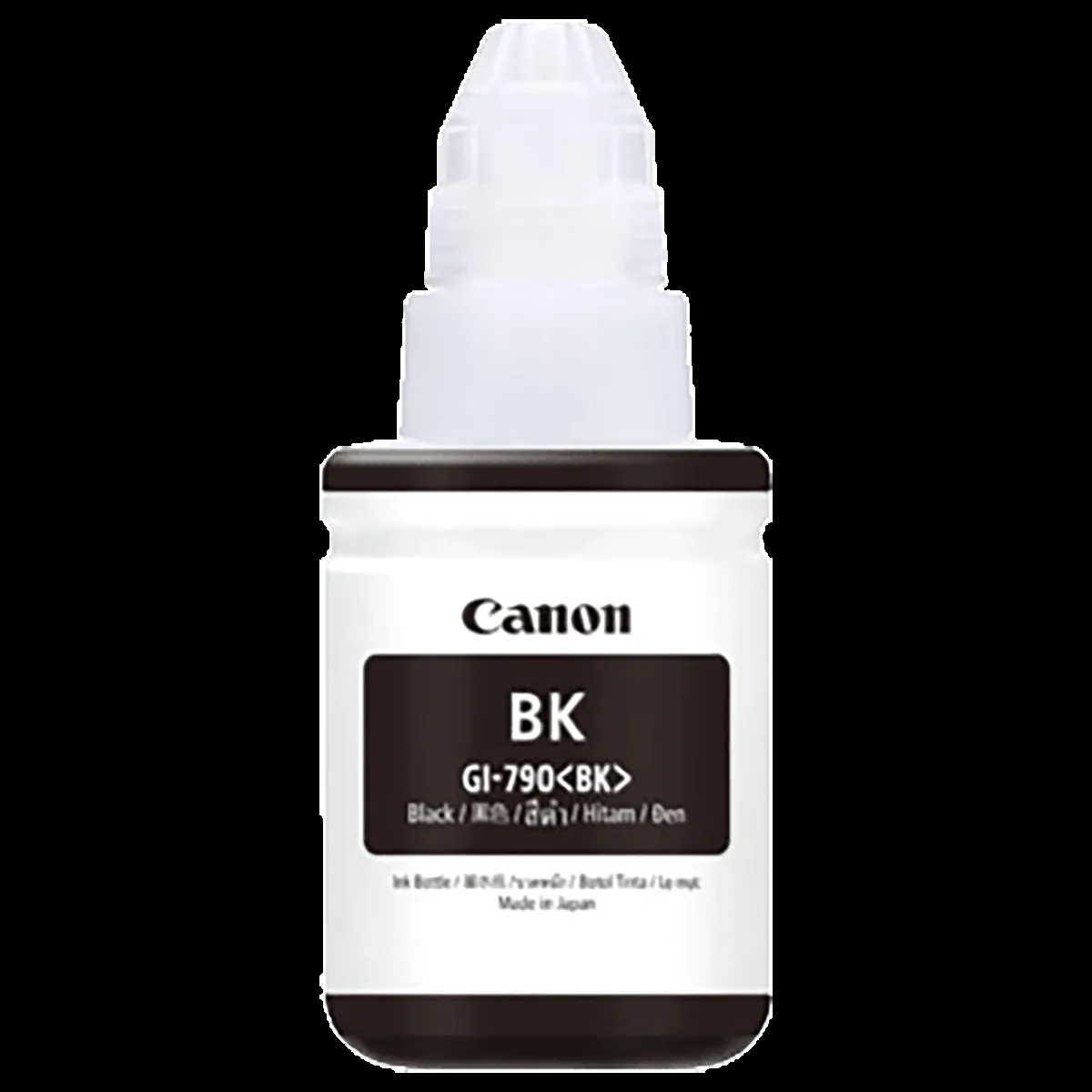 Canon Ink Cart GI-790 Ink Bottle (0671C003AF, Black)