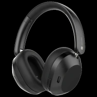 realme TechLife Studio H1 Bluetooth Headphone with Mic (Active Noise Cancellation, Google Fast Pair, Black)