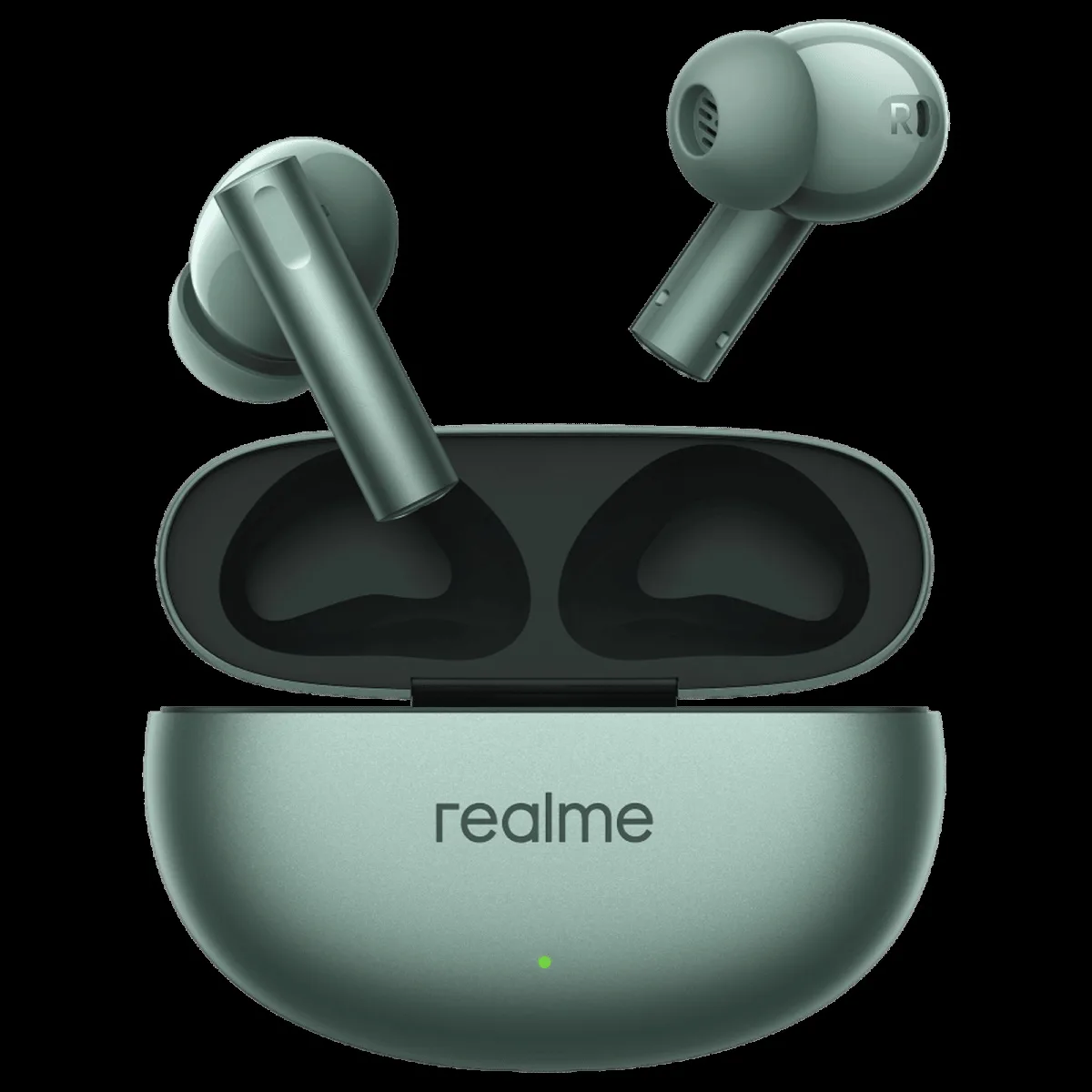 realme Buds Air 6 RMA2402 TWS Earbuds with Active Noise Cancellation (IP55 Water Resistant, Fast Charging, Forest Green)