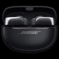 BOSE Ultra Open TWS Earbuds (IPX4 Water and Sweat Resistant, Upto 7.5 Hours Playback, Black)