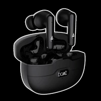 boAt Airdopes Unity TWS Earbuds with Active Noise Cancellation (IPX5 Sweat & Water Resistant, Asap Charge, Black)