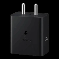 SAMSUNG 45W Type C Super Fast Charger (Adapter Only, Smart IC Technology, Black)
