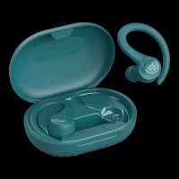 JLAB Go Air Sport IEUEBGAIRSPRTRTEL1 TWS Earbuds (IP55 Water & Sweat Resistant, 32 Hours Playback, Teal)