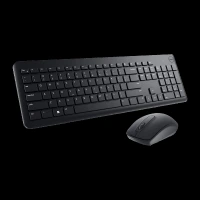 DELL KM3322W Wireless Keyboard & Mouse Combo (1000 DPI, Spill Resistant, Black)