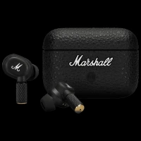 Marshall MOTIF II TWS Earbuds with Active Noise Cancellation (IPX5 Water Resistant, Wireless Charging, Black)