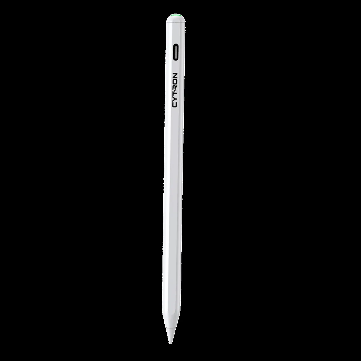 CYTRON Pencil For iPad (Magnetic Attach, WR01C, White)