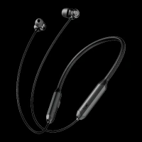 boAt Rockerz Prime 255Z PP0023 Neckband with AI Environmental Noise Cancellation (IPX4 Sweat Resistant, Splash Resistant, 50 Hours Playback, Onyx Black)