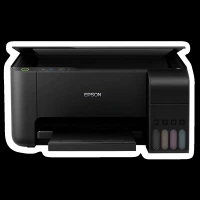 EPSON EcoTank All in One Wi-Fi Ink Tank Printer with Smart Panel App (CIS Sensor, Black)