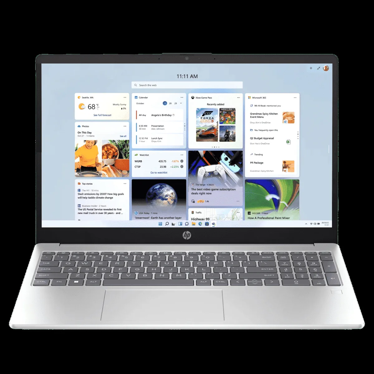 HP 15-hr1004TU Intel Core Ultra 5 125H Laptop (24GB, 1TB SSD, Windows 11 Home, 15.6 inch Full HD IPS Display, Natural Silver, 1.65 KG)