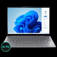 Lenovo Yoga Slim 7 14IMH9 Intel Core Ultra 7 Thin & Light Laptop (32GB, 1TB SSD, Windows 11 Home, 14 inch WUXGA OLED Display, MS Office Home 2024, Luna Grey, 1.39 KG)