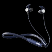 GOBOULT GX Charge RGNB156BLU Neckband with Environmental Noise Cancellation (IPX5 Water Resistant, Fast Charging, Blue)