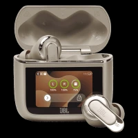 JBL Tour Pro 3 TWS Earbuds with True Adaptive Noise Cancellation (IPX55 Water Resistant, Multi-Point Connection, Latte)